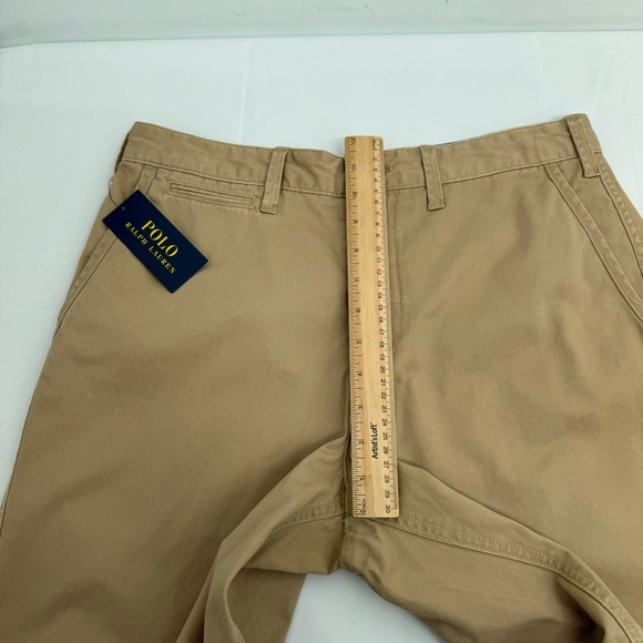 NWT Polo Ralph Lauren Men's 10” Size 30 Relaxed Fit Chino Short Beige New - Picture 11 of 15